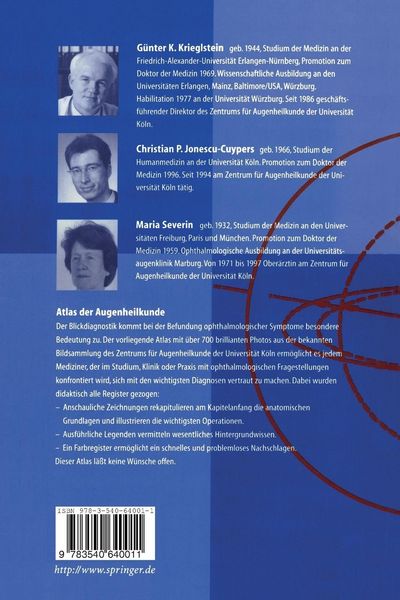 Produktbild: Atlas der Augenheilkunde