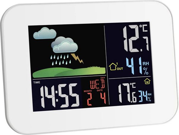 Produktbild: TFA Dostmann PRIMAVERA 35.1136.02 Funk-Wetterstation Vorhersage f&uuml;r 12 bis 24 Stunden Anzahl Sensoren max. 3