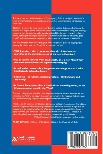 Produktbild: Contemporary Political Ideologies