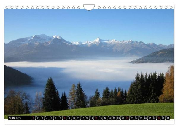 Produktbild: Liebeserkl&auml;rung an Zell am See (Wandkalender 2026 DIN A4 quer), CALVENDO Monatskalender