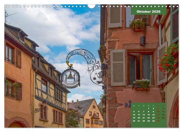 Produktbild: Kaisersberg Perle des Elsass (Wandkalender 2026 DIN A3 quer), CALVENDO Monatskalender