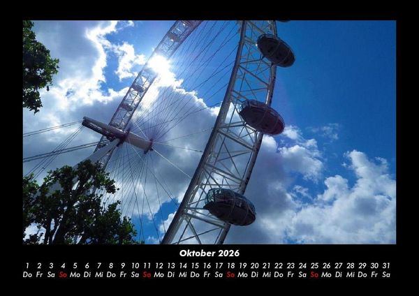 Produktbild: London - Impressionen 2026 Fotokalender DIN A3