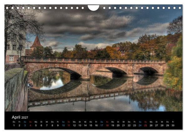 Produktbild: Meine Stadt N&uuml;rnberg 2027 (Wandkalender 2027 DIN A4 quer), CALVENDO Monatskalender