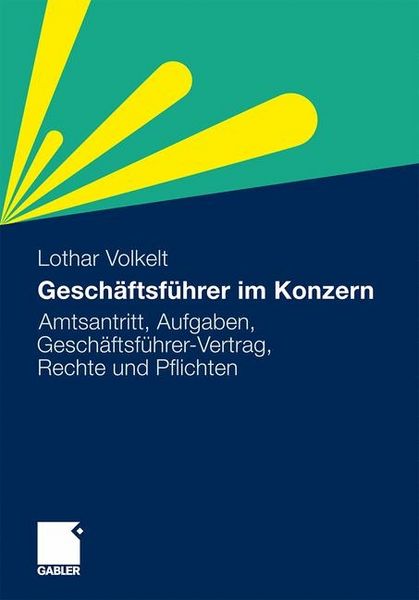 Produktbild: Gesch&auml;ftsf&uuml;hrer im Konzern
