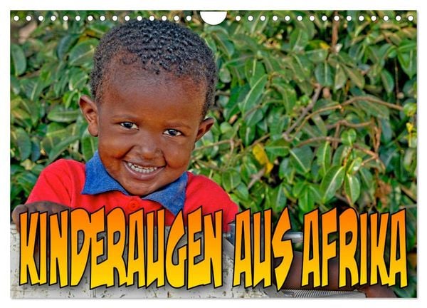 Produktbild: Kinderaugen aus Afrika (Wandkalender 2026 DIN A4 quer), CALVENDO Monatskalender
