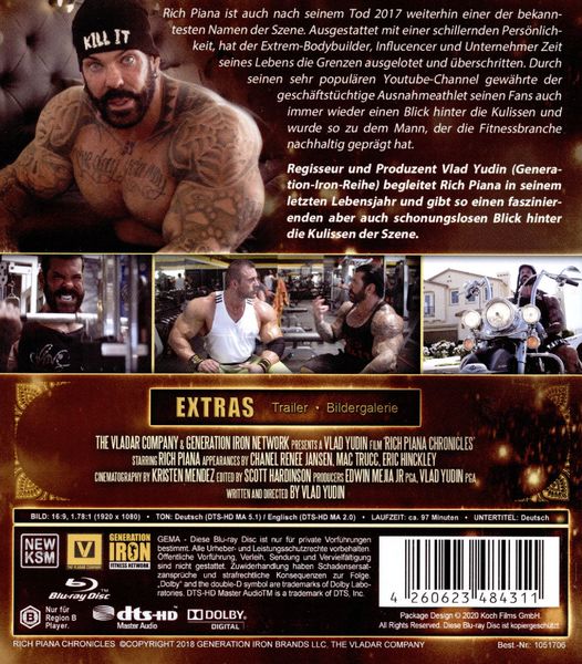 Produktbild: Generation Iron: Die Rich Piana Story