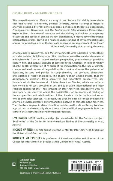 Produktbild: Entanglements, Narratives, and the Environment