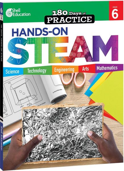 Produktbild: 180 Days: Hands-On STEAM: Grade 6 ebook