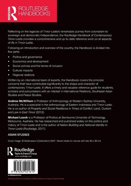 Produktbild: Routledge Handbook of Contemporary Timor-Leste