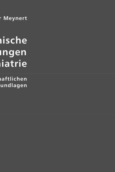 Produktbild: Meynert, T: Klinische Vorlesungen &uuml;ber Psychiatrie