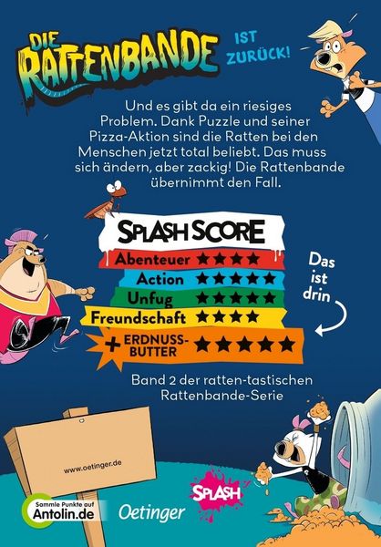Produktbild: Die Rattenbande 2. Unfug um Mitternacht