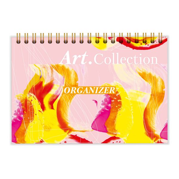 Produktbild: Tischkalender 2024/2025 Der ideale Tisch-Organizer ohne Datum mit stabilem Hardcover und Spiralbindung aus der Art.Collection von Stay Inspired