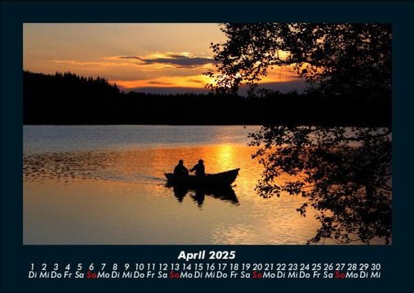 Produktbild: Tage am See 2025 Fotokalender DIN A5