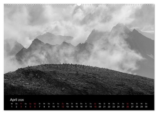 Produktbild: TIROL - Der Berliner H&ouml;henweg (Wandkalender 2026 DIN A2 quer), CALVENDO Monatskalender