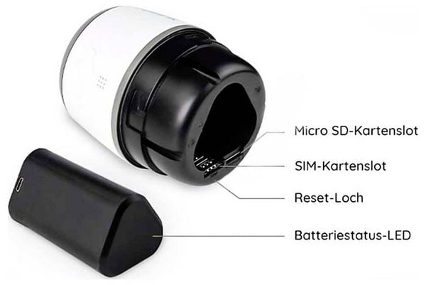 Produktbild: Reolink Go Series G330 B4GB2K01SP IP &Uuml;berwachungskamera-Set 2560 x 1440 Pixel