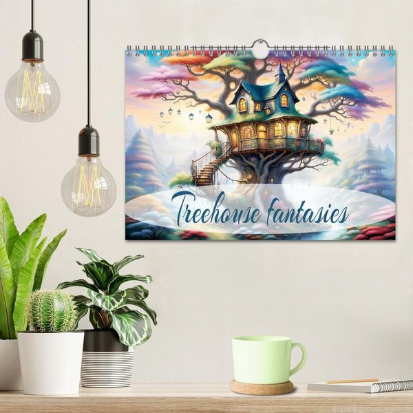 Produktbild: Treehouse fantasies (Wall Calendar 2026 DIN A4 landscape), CALVENDO 12 Month Wall Calendar