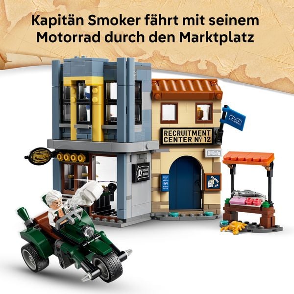 Produktbild: LEGO ONE PIECE 75642 Showdown mit Kapit&auml;n Smoker, Spielzeug ab 9 Jahren