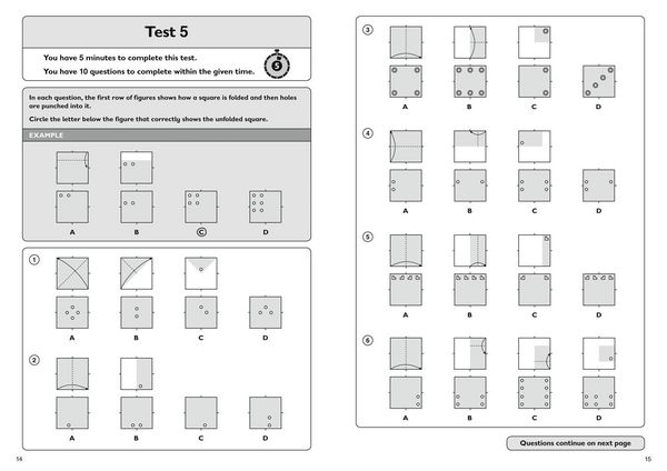 Produktbild: 11+ Spatial Reasoning Quick Practice Tests Age 9-10 (Year 5)