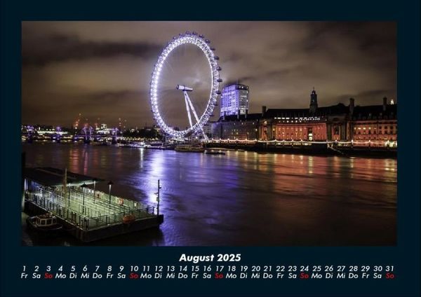 Produktbild: London - Impressionen 2025 Fotokalender DIN A4