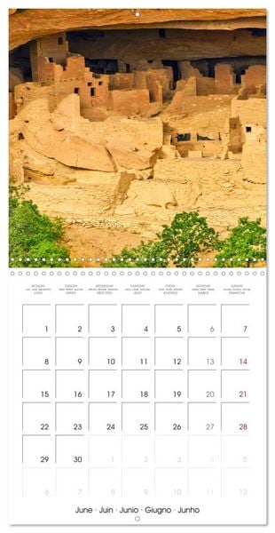 Produktbild: AMERICAN SOUTHWEST Stunning scenery (Wall Calendar 2026 12 &times; 12 Inch) CALVENDO 12 Month Wall Calendar
