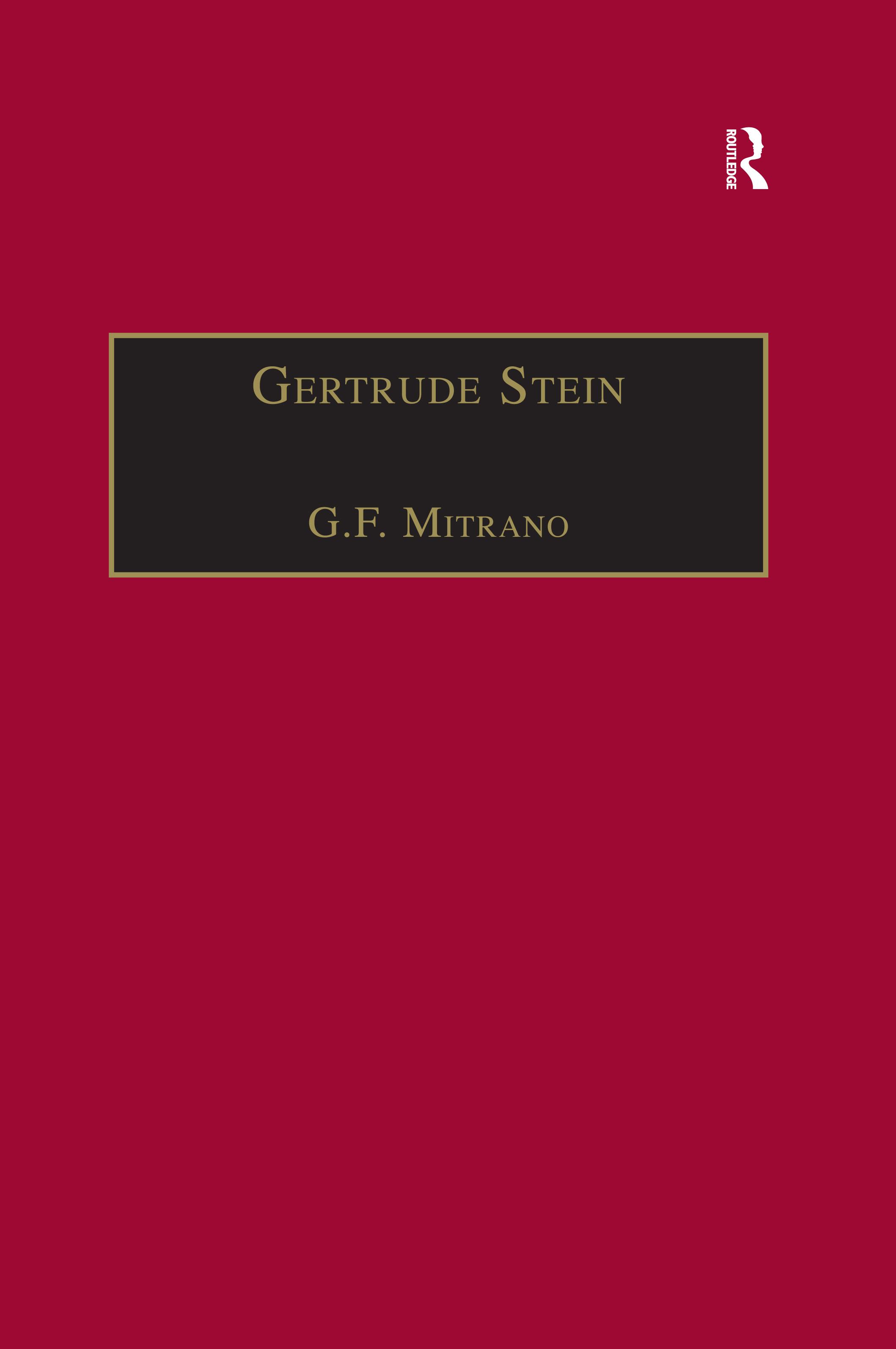 Produktbild: Gertrude Stein