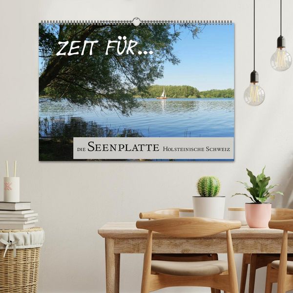 Produktbild: Zeit f&uuml;r... die Seenplatte Holsteinische Schweiz (Wandkalender 2026 DIN A2 quer), CALVENDO Monatskalender