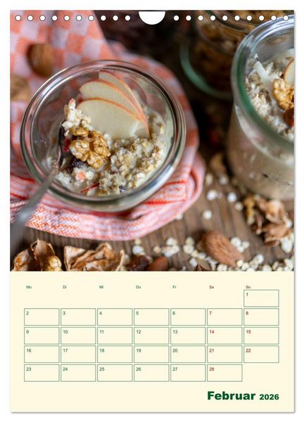 Produktbild: Vegetarische Vier Jahreszeiten (Wandkalender 2026 DIN A4 hoch), CALVENDO Monatskalender
