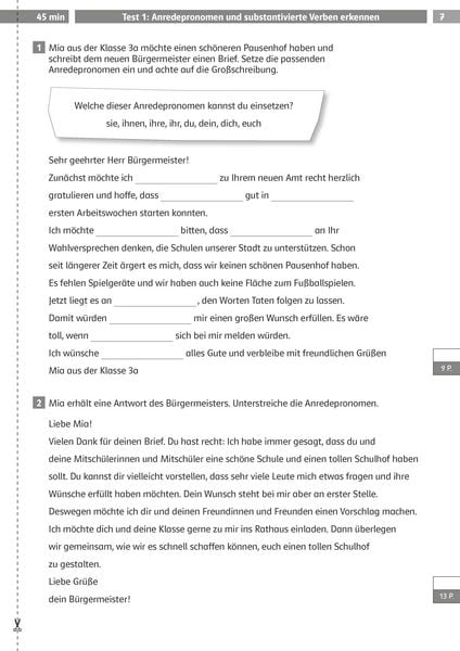 Produktbild: Deutsch-Tests 3. Klasse