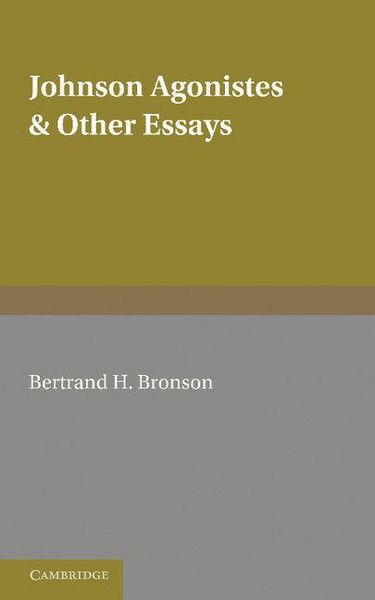 Produktbild: Johnson Agonistes and Other Essays