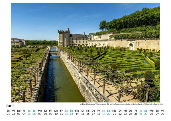 Produktbild: Schloss Villandry in Frankreich