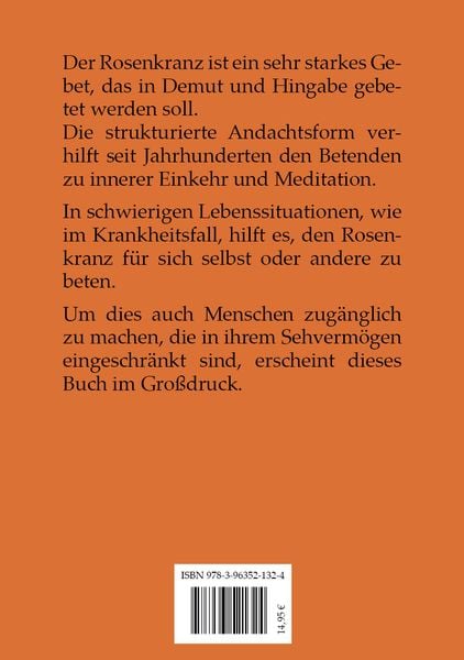 Produktbild: Der Rosenkranz f&uuml;r Kranke