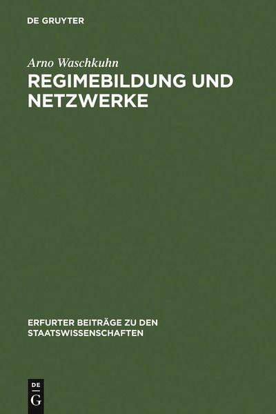 Produktbild: Regimebildung und Netzwerke