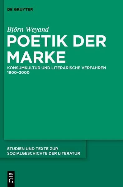 Produktbild: Poetik der Marke