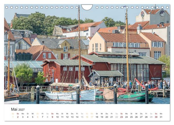 Produktbild: Flensburg maritim (Wandkalender 2027 DIN A4 quer), CALVENDO Monatskalender
