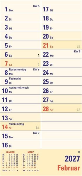 Produktbild: Gro&szlig;druck Planer 2027