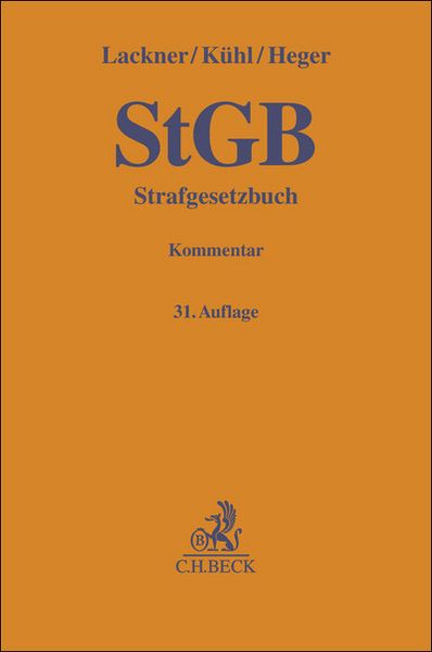 Produktbild: Strafgesetzbuch. StGB