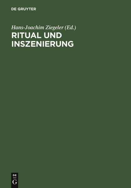 Produktbild: Ritual und Inszenierung