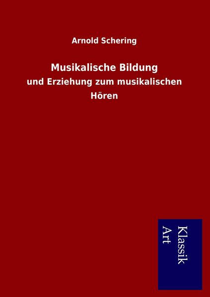 Produktbild: Musikalische Bildung