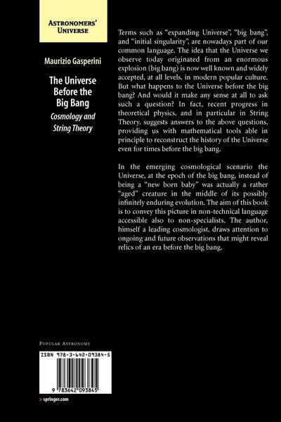 Produktbild: The Universe Before the Big Bang