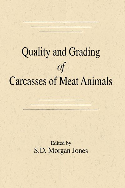 Produktbild: Quality and Grading of Carcasses of Meat Animals