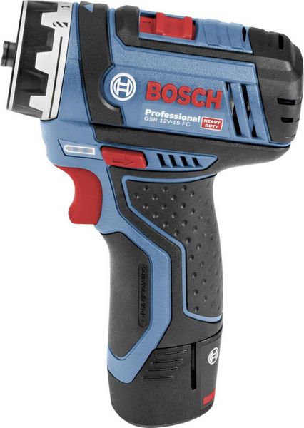 Produktbild: Bosch Professional GSR 12V-15 FlexiClick 06019F6000 Akku-Bohrschrauber 12 V 2 Ah Li-Ion inkl. 2. Akku, inkl. Ladeger&auml;t, mit Zubeh&ouml;r, inkl. Koffer