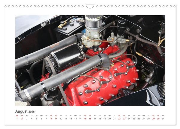 Produktbild: Ford Flathead V8 Motoren (Wandkalender 2026 DIN A3 quer), CALVENDO Monatskalender