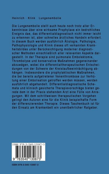 Produktbild: Lungenembolie