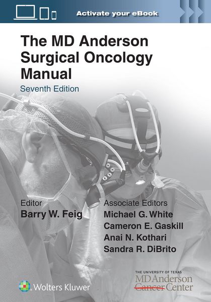 Produktbild: The MD Anderson Surgical Oncology Manual: Print + eBook with Multimedia