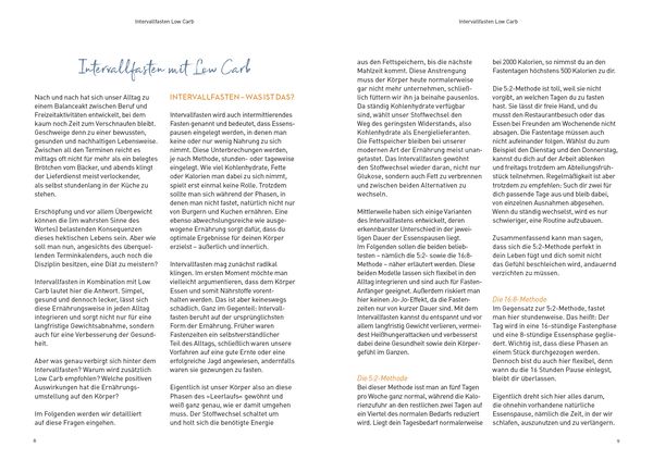 Produktbild: Intervallfasten Low Carb