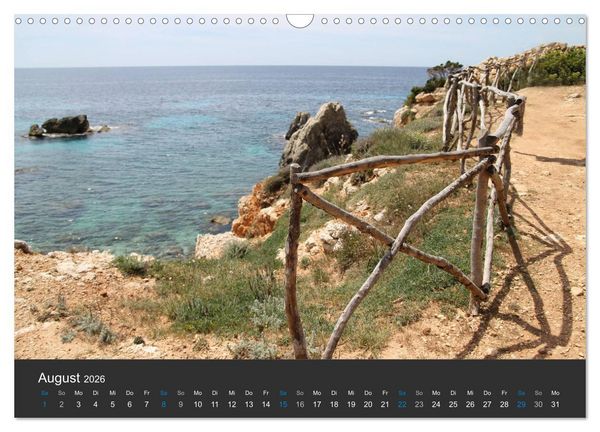 Produktbild: Menorcas unber&uuml;hrte Natur (Wandkalender 2026 DIN A3 quer), CALVENDO Monatskalender