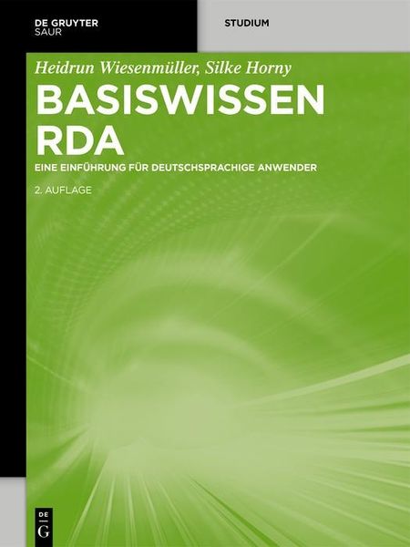 Produktbild: Basiswissen RDA