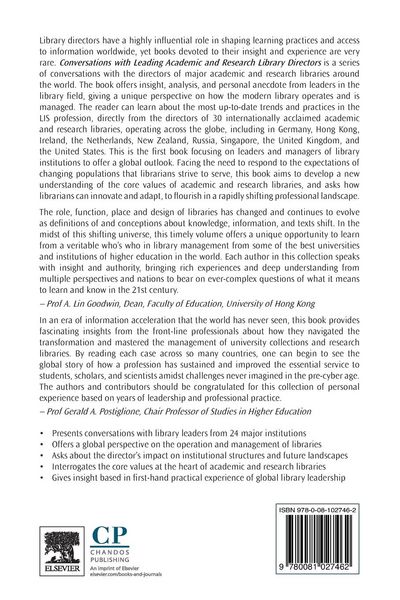 Produktbild: Conversations with Leading Academic and Research Library Directors