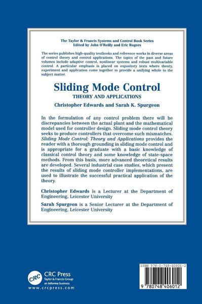 Produktbild: Sliding Mode Control