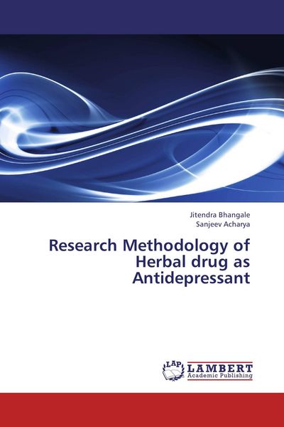 Produktbild: Research Methodology of Herbal drug as Antidepressant